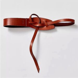 We The Free Cognac Leather Belt